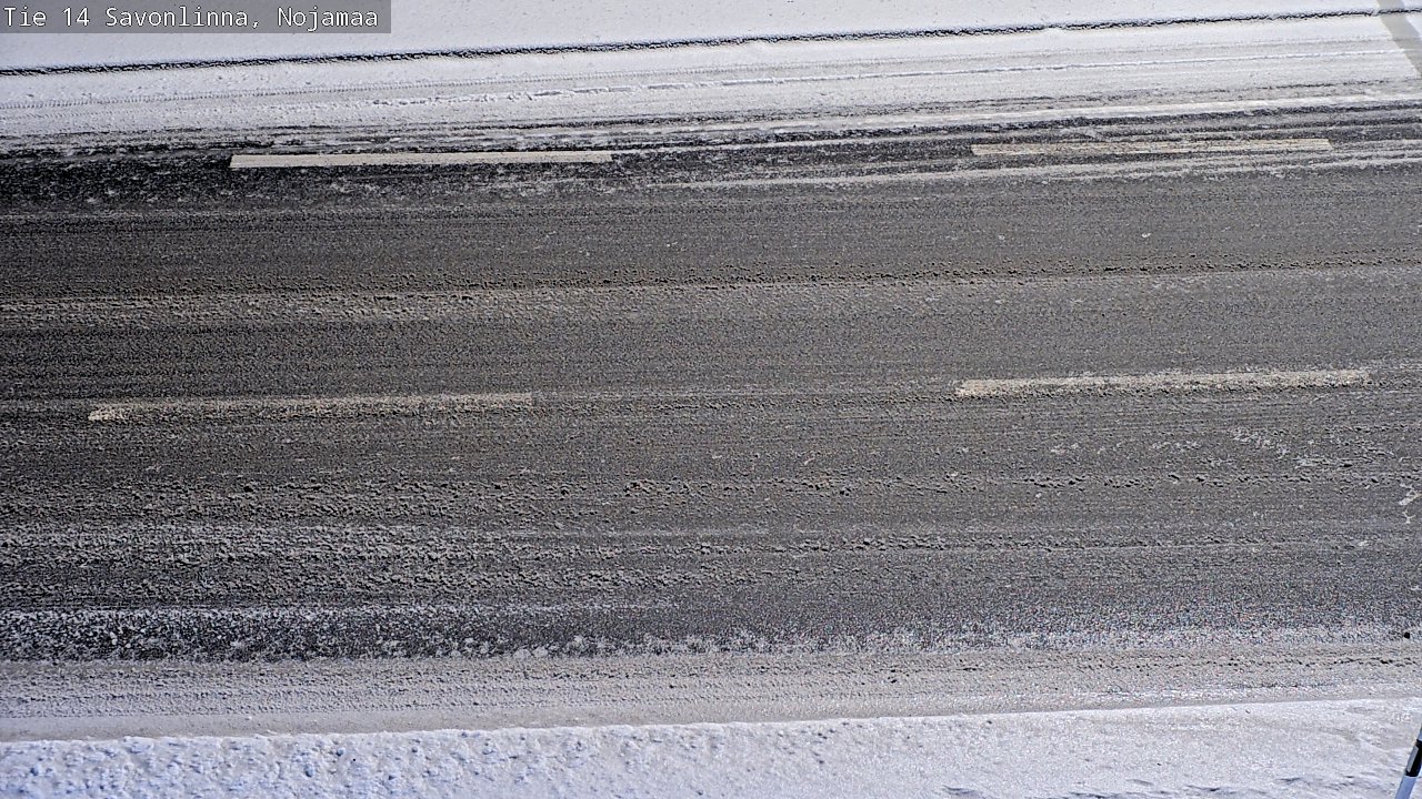 Weather Camera Image Väg 14 Nyslott, Nojanmaa, Savonlinna, Etelä-Savo