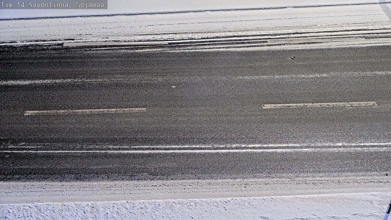 Weather Camera Image Väg 14 Nyslott, Nojanmaa, Savonlinna, Etelä-Savo