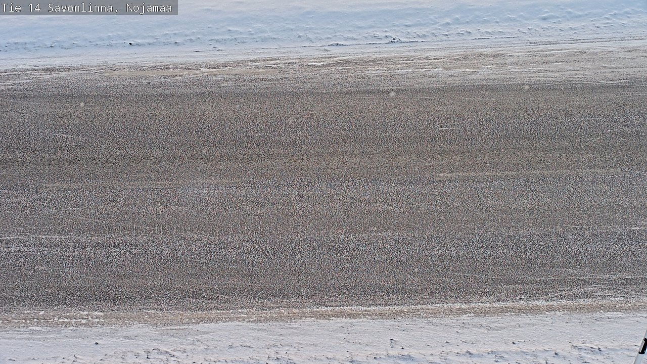 Weather Camera Image Väg 14 Nyslott, Nojanmaa, Savonlinna, Etelä-Savo