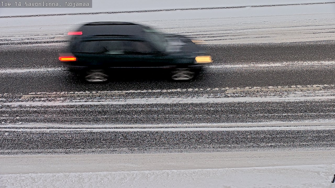 Weather Camera Image Väg 14 Nyslott, Nojanmaa, Savonlinna, Etelä-Savo