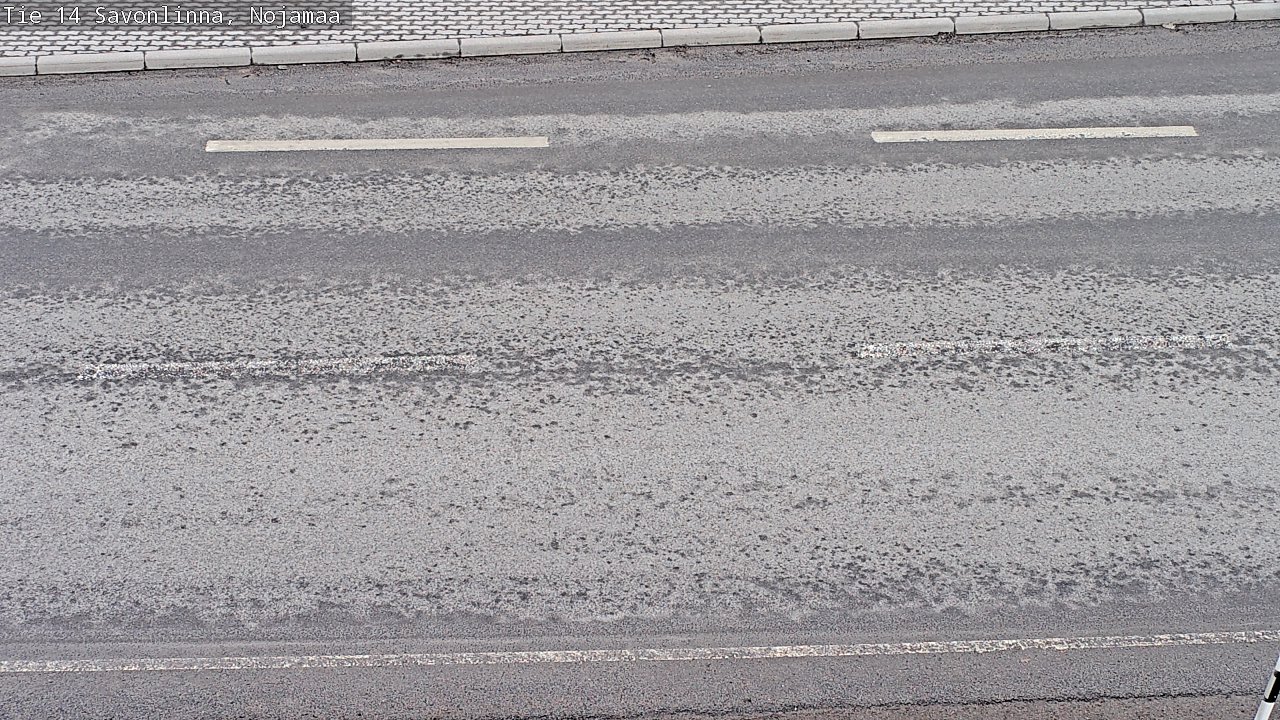Weather Camera Image Väg 14 Nyslott, Nojanmaa, Savonlinna, Etelä-Savo