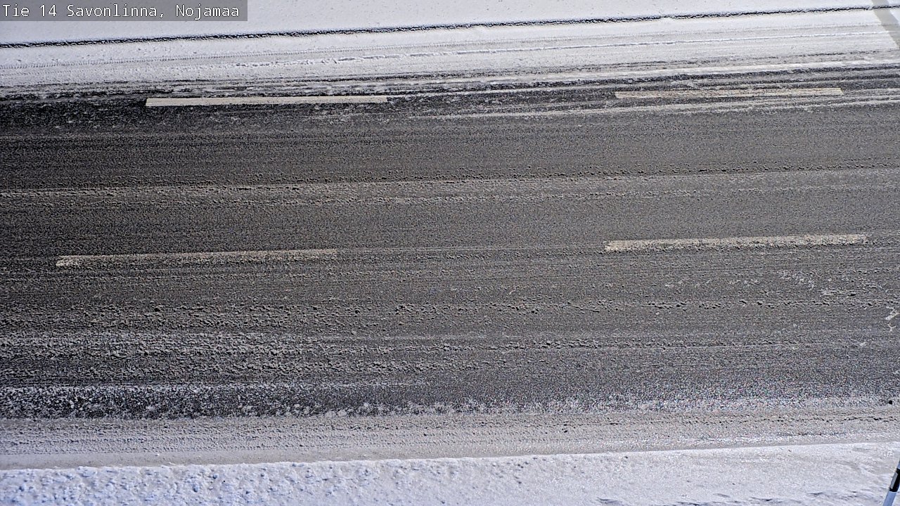 Weather Camera Image Väg 14 Nyslott, Nojanmaa, Savonlinna, Etelä-Savo