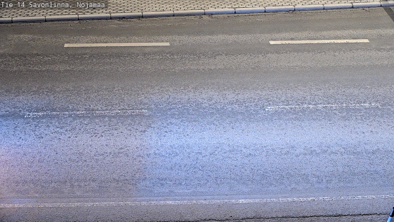 Weather Camera Image Väg 14 Nyslott, Nojanmaa, Savonlinna, Etelä-Savo