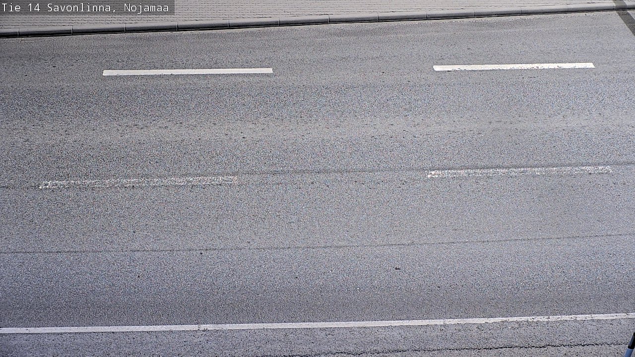 Weather Camera Image Väg 14 Nyslott, Nojanmaa, Savonlinna, Etelä-Savo