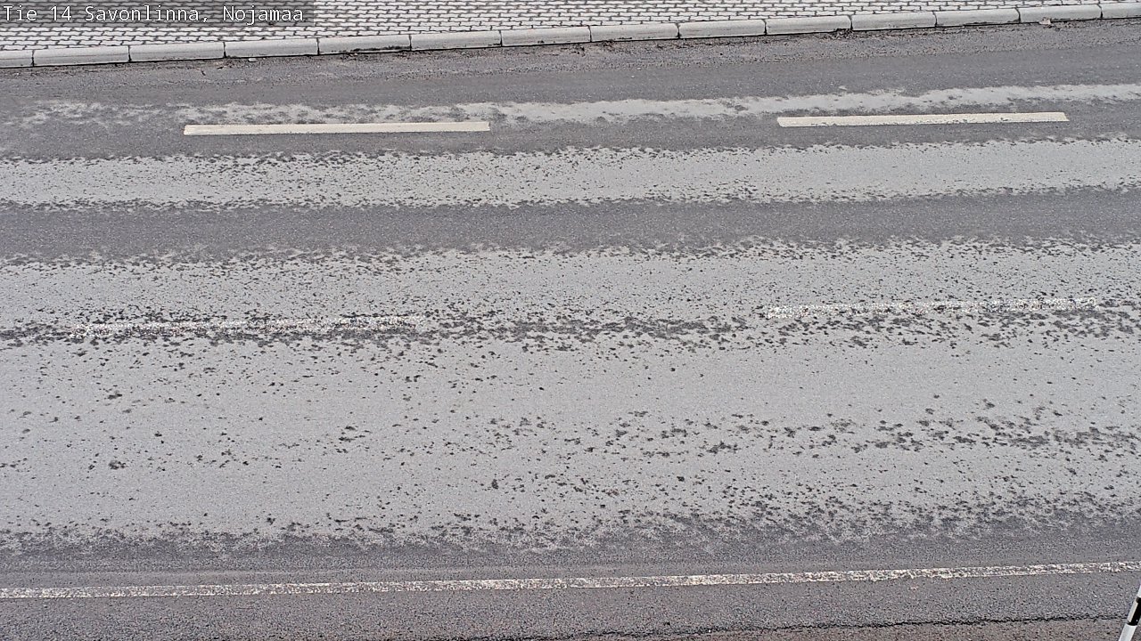 Weather Camera Image Väg 14 Nyslott, Nojanmaa, Savonlinna, Etelä-Savo