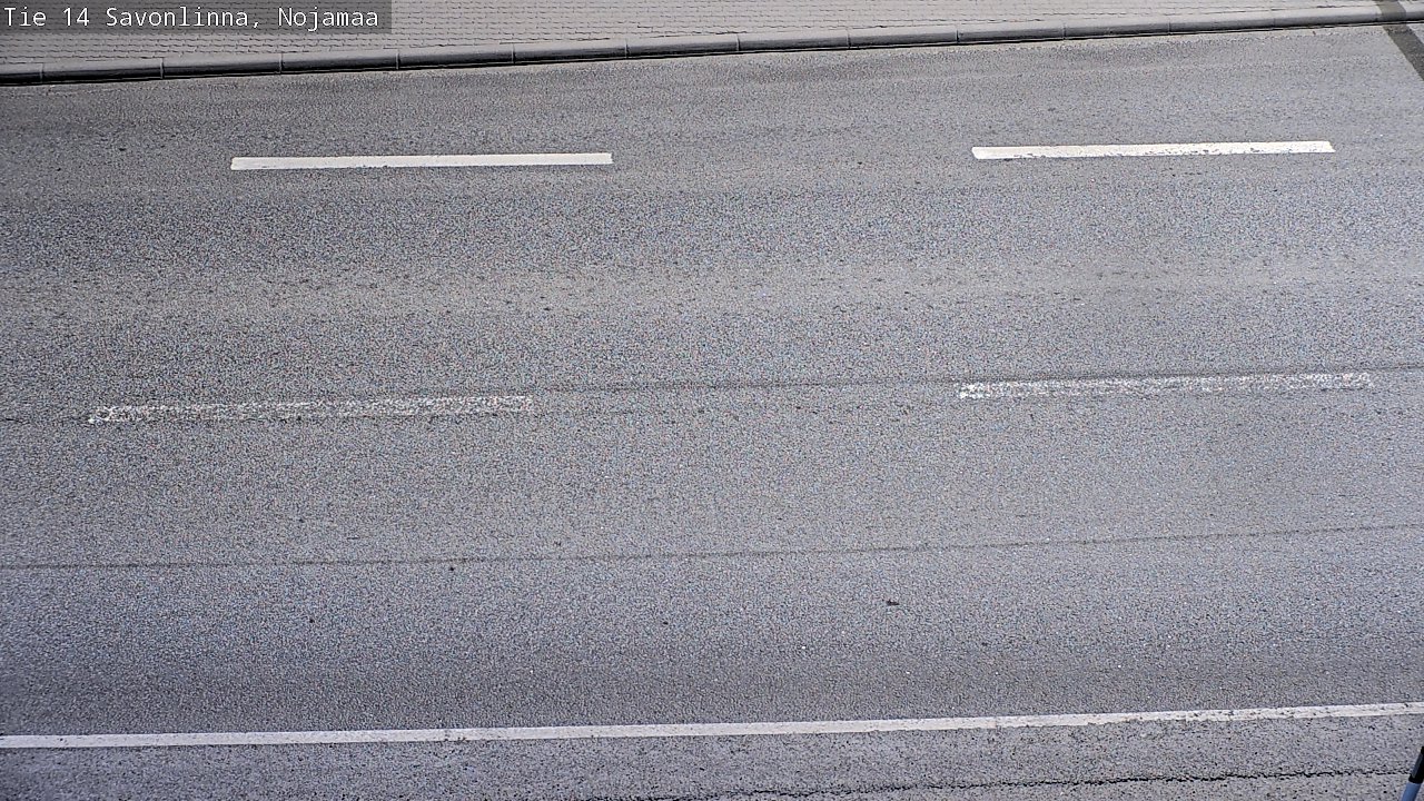 Weather Camera Image Road 14 Savonlinna, Nojanmaa, Savonlinna, Etelä-Savo