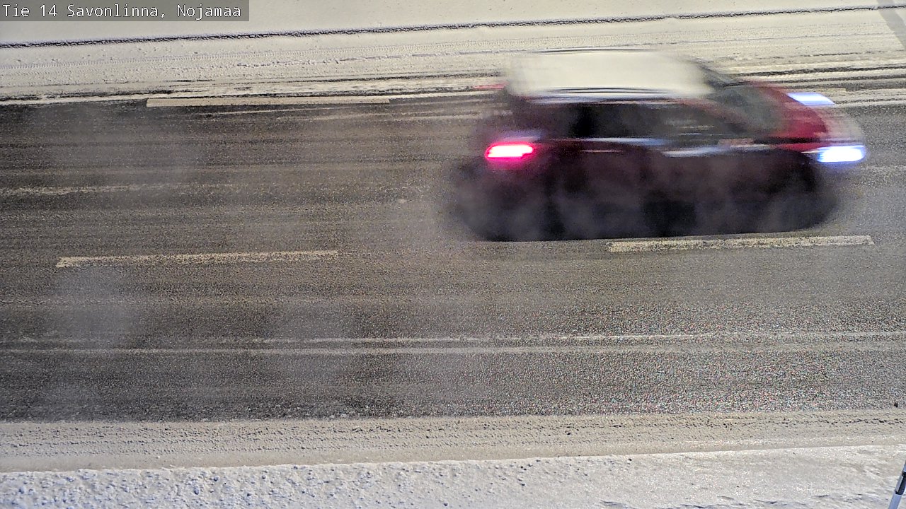 Weather Camera Image Väg 14 Nyslott, Nojanmaa, Savonlinna, Etelä-Savo
