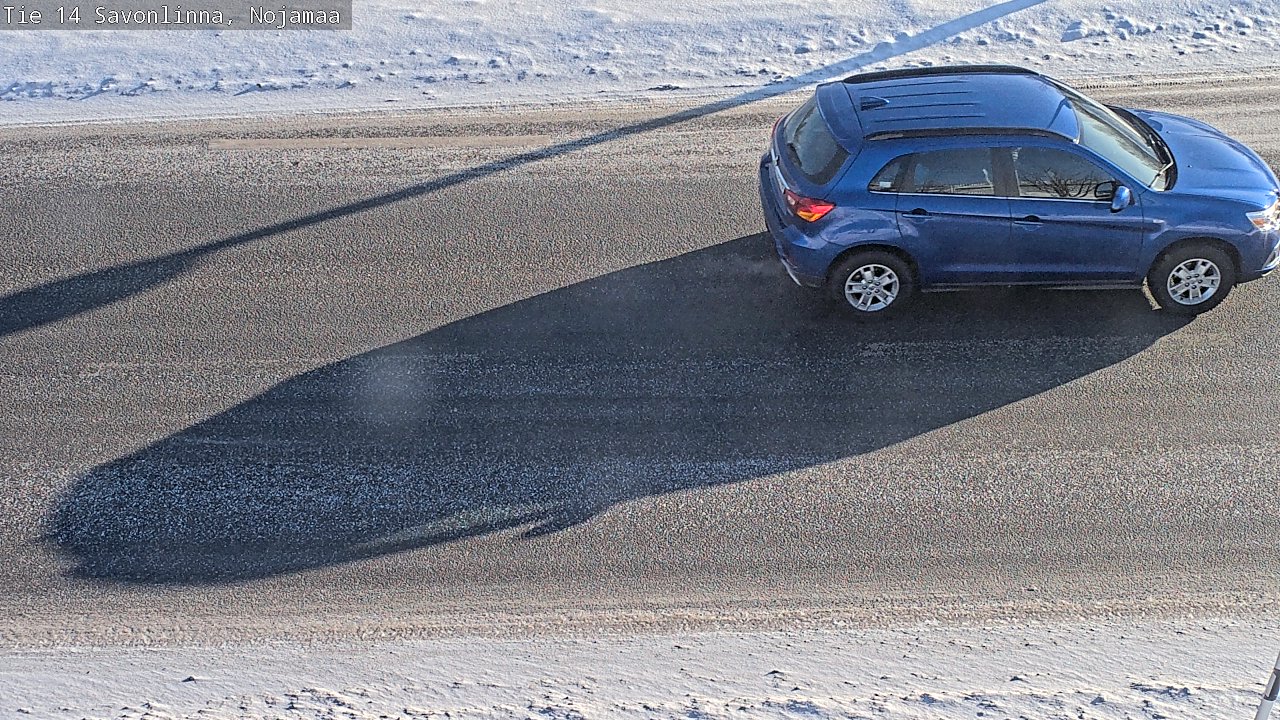 Weather Camera Image Road 14 Savonlinna, Nojanmaa, Savonlinna, Etelä-Savo