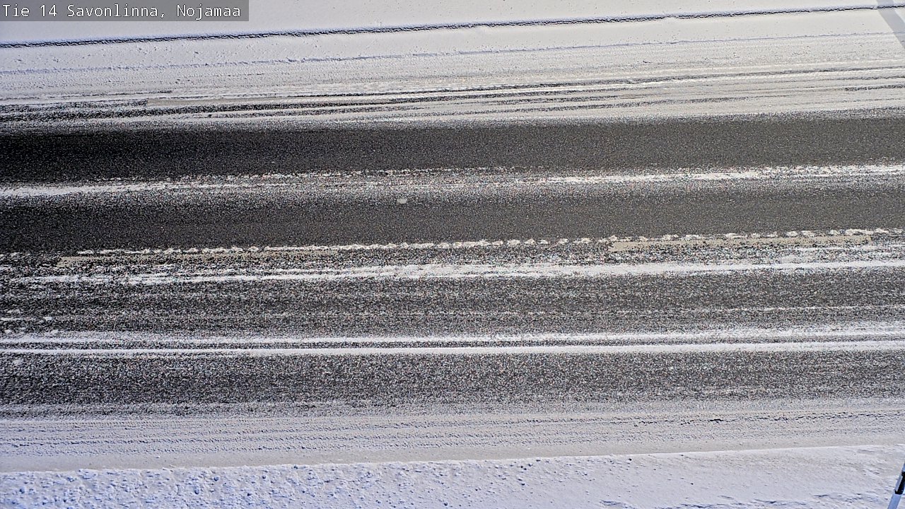 Weather Camera Image Väg 14 Nyslott, Nojanmaa, Savonlinna, Etelä-Savo