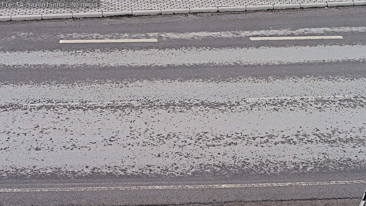 Weather Camera Image Väg 14 Nyslott, Nojanmaa, Savonlinna, Etelä-Savo