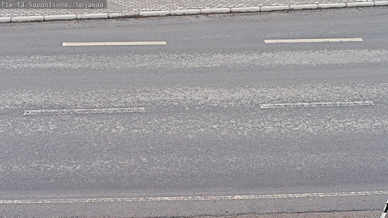 Weather Camera Image Väg 14 Nyslott, Nojanmaa, Savonlinna, Etelä-Savo