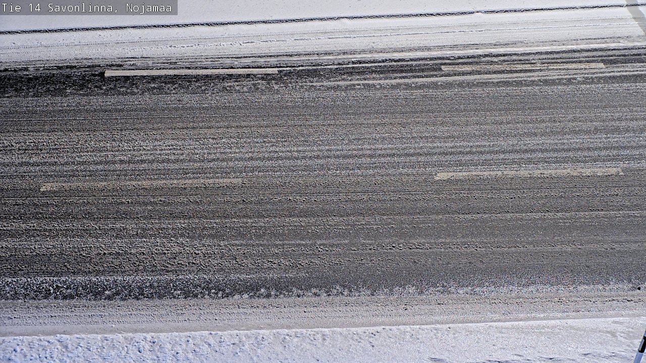 Weather Camera Image Väg 14 Nyslott, Nojanmaa, Savonlinna, Etelä-Savo