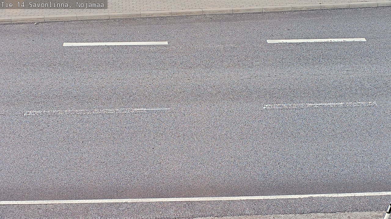 Weather Camera Image Road 14 Savonlinna, Nojanmaa, Savonlinna, Etelä-Savo