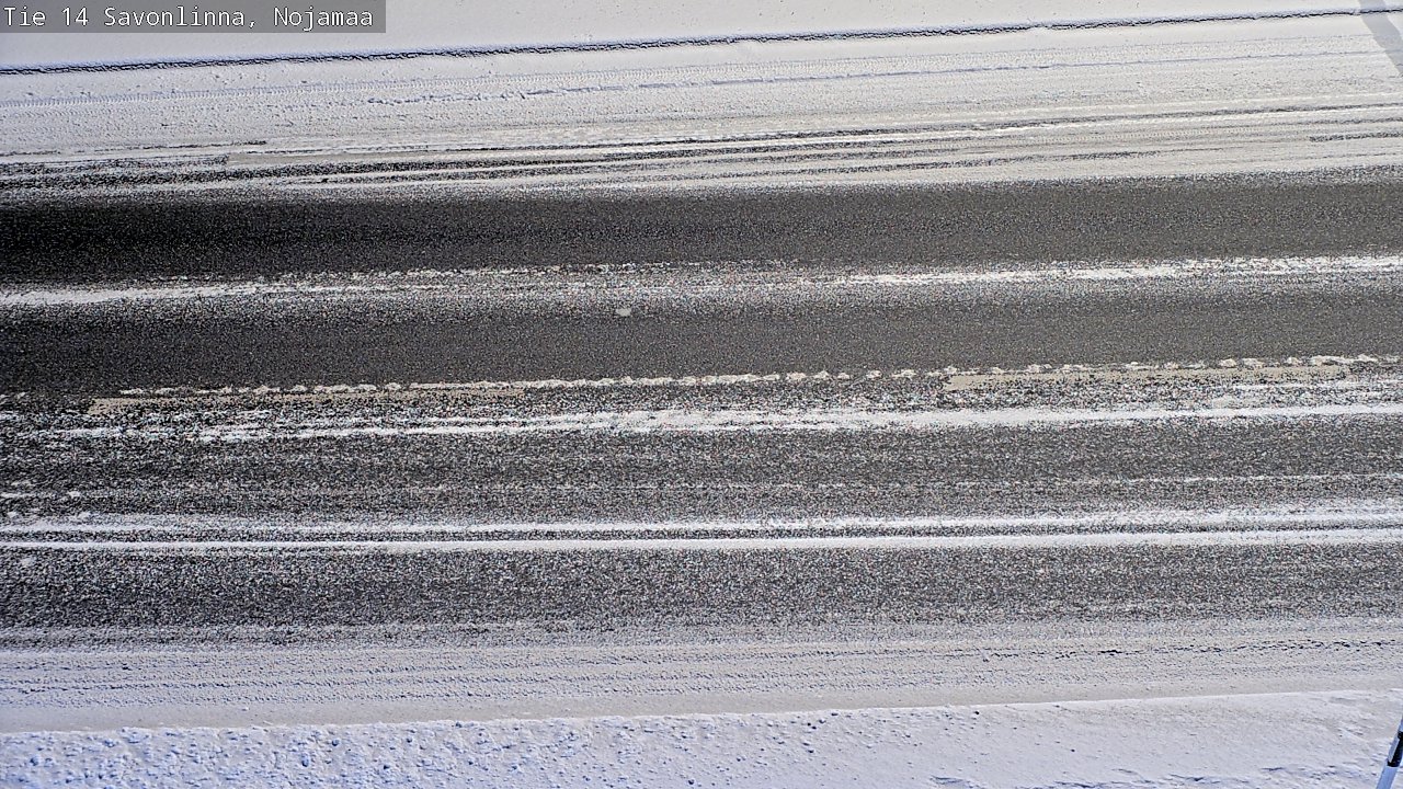 Weather Camera Image Väg 14 Nyslott, Nojanmaa, Savonlinna, Etelä-Savo