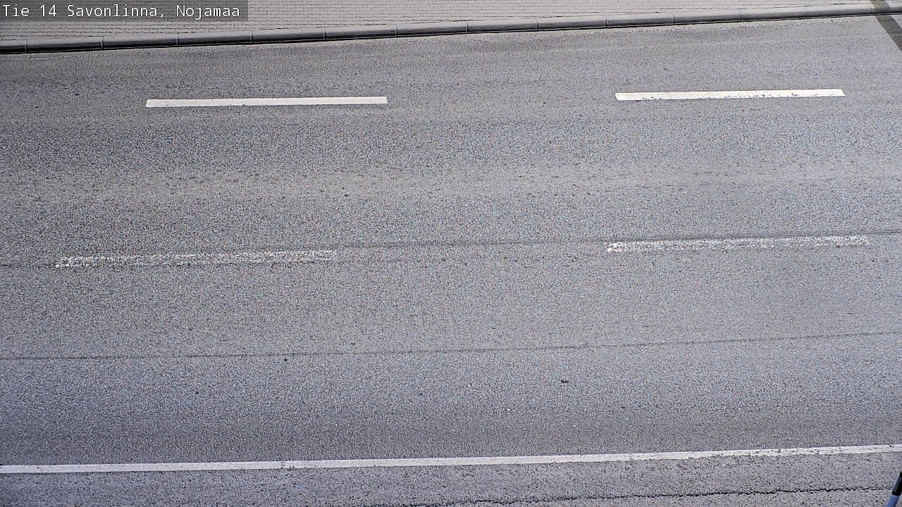 Weather Camera Image Road 14 Savonlinna, Nojanmaa, Savonlinna, Etelä-Savo