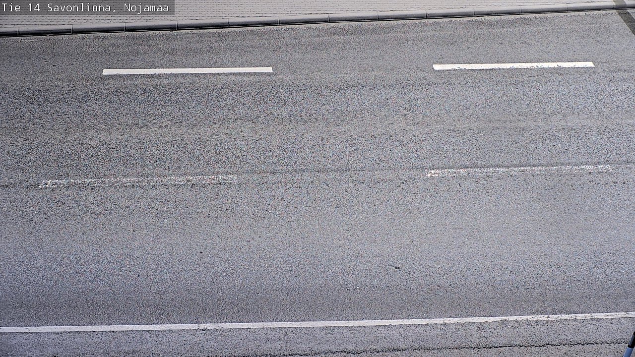 Weather Camera Image Road 14 Savonlinna, Nojanmaa, Savonlinna, Etelä-Savo
