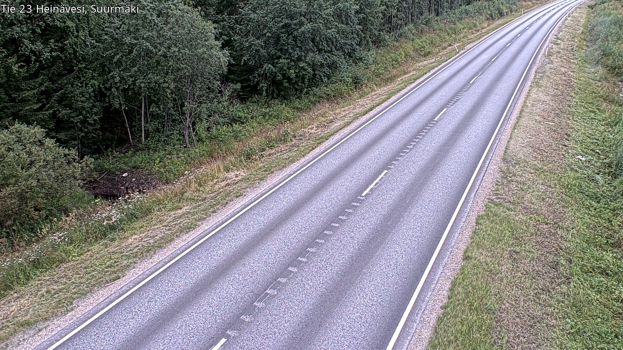 Weather Camera Image Road 23 Heinävesi, Suurmäki, Heinävesi, Pohjois-Karjala