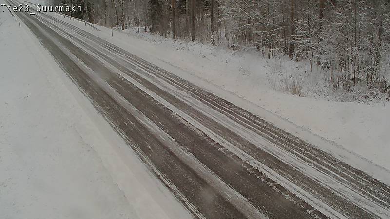 Weather Camera Image Väg 23 Heinävesi, Suurmäki, Heinävesi, Pohjois-Karjala