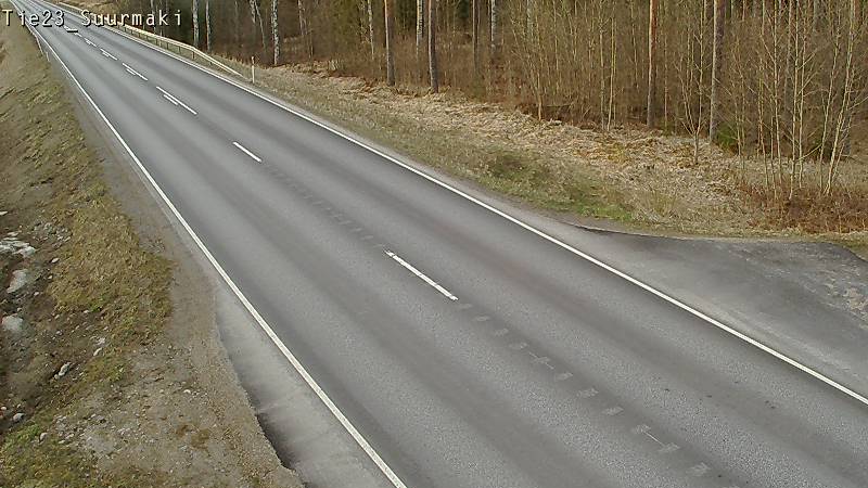 Weather Camera Image Road 23 Heinävesi, Suurmäki, Heinävesi, Pohjois-Karjala