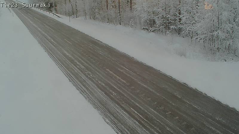 Weather Camera Image Väg 23 Heinävesi, Suurmäki, Heinävesi, Pohjois-Karjala