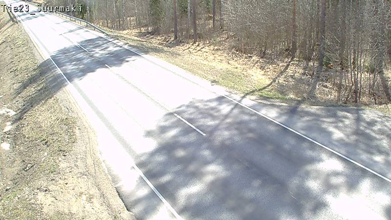 Weather Camera Image Road 23 Heinävesi, Suurmäki, Heinävesi, Pohjois-Karjala