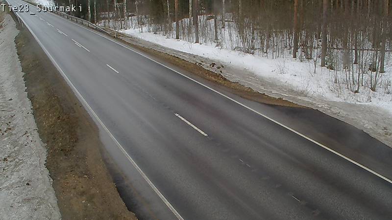 Weather Camera Image Road 23 Heinävesi, Suurmäki, Heinävesi, Pohjois-Karjala