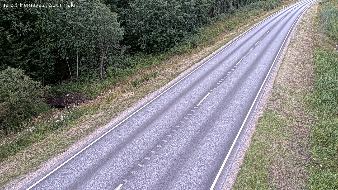 Weather Camera Image Road 23 Heinävesi, Suurmäki, Heinävesi, Pohjois-Karjala