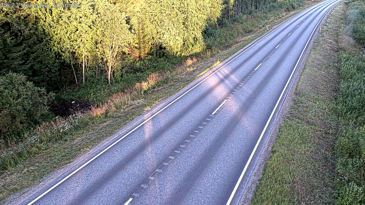 Weather Camera Image Road 23 Heinävesi, Suurmäki, Heinävesi, Pohjois-Karjala