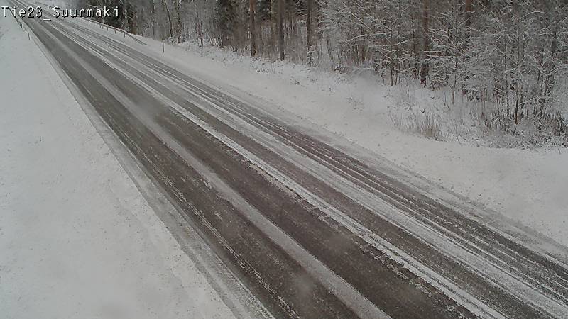 Weather Camera Image Väg 23 Heinävesi, Suurmäki, Heinävesi, Pohjois-Karjala