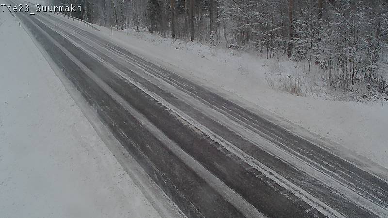 Weather Camera Image Väg 23 Heinävesi, Suurmäki, Heinävesi, Pohjois-Karjala