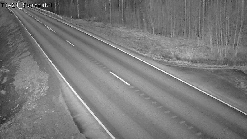 Weather Camera Image Väg 23 Heinävesi, Suurmäki, Heinävesi, Pohjois-Karjala