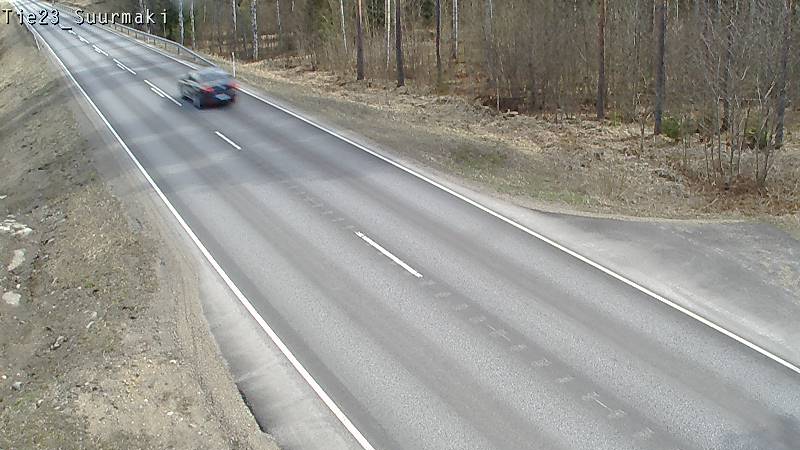 Weather Camera Image Väg 23 Heinävesi, Suurmäki, Heinävesi, Pohjois-Karjala