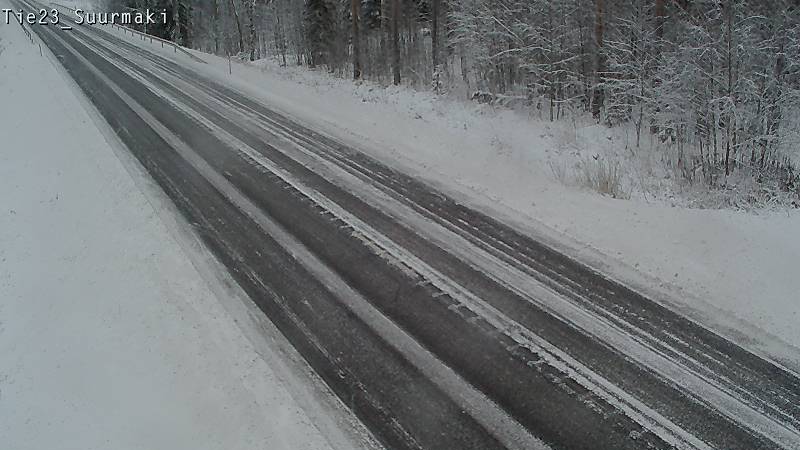 Weather Camera Image Väg 23 Heinävesi, Suurmäki, Heinävesi, Pohjois-Karjala