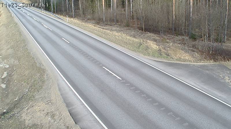 Weather Camera Image Väg 23 Heinävesi, Suurmäki, Heinävesi, Pohjois-Karjala
