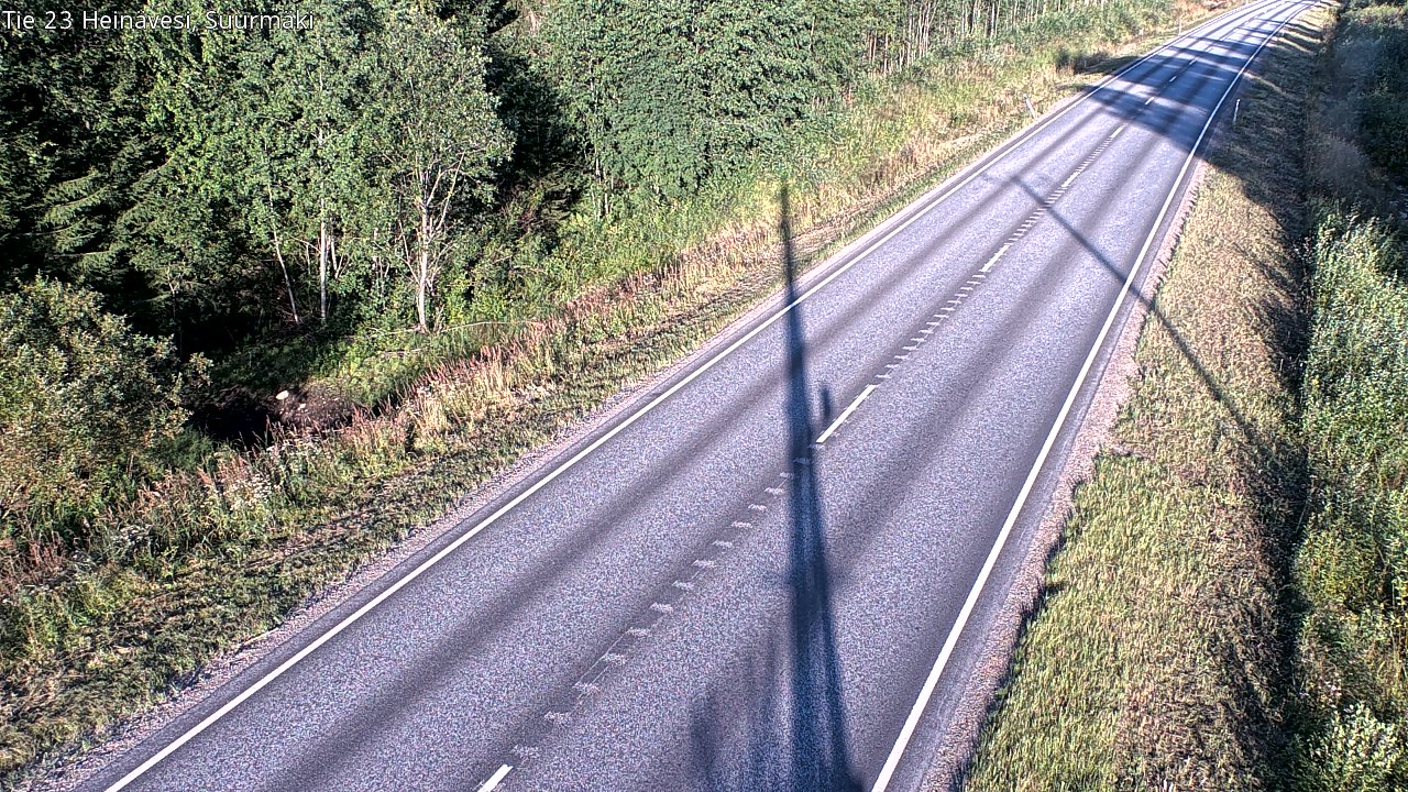 Weather Camera Image Road 23 Heinävesi, Suurmäki, Heinävesi, Pohjois-Karjala