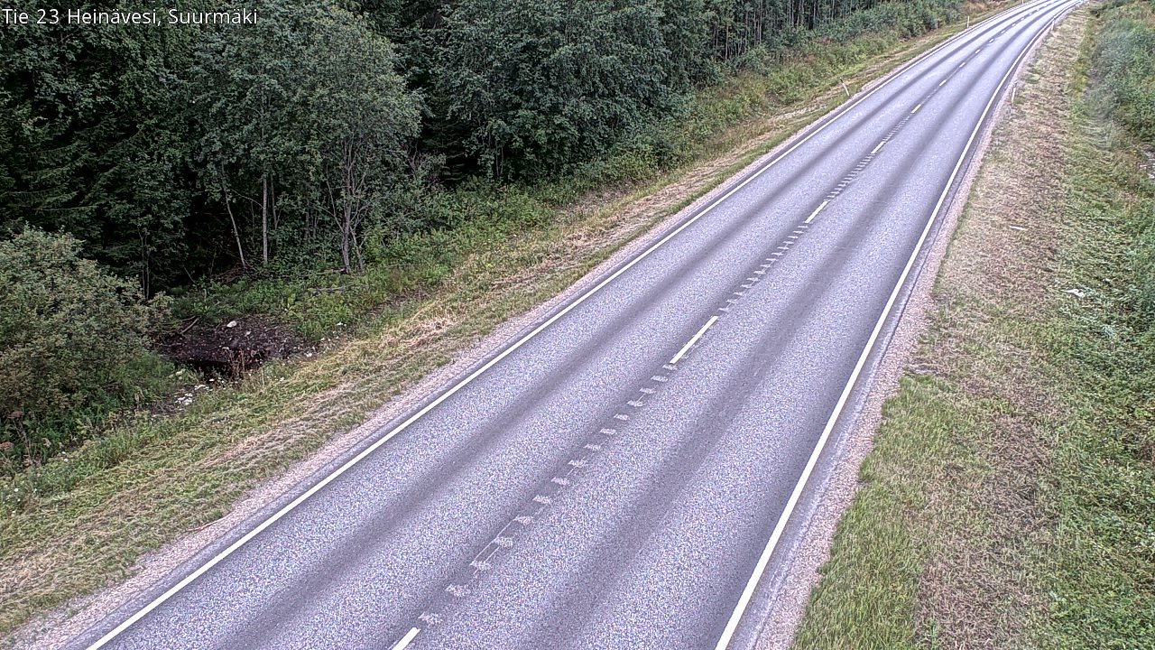 Weather Camera Image Road 23 Heinävesi, Suurmäki, Heinävesi, Pohjois-Karjala