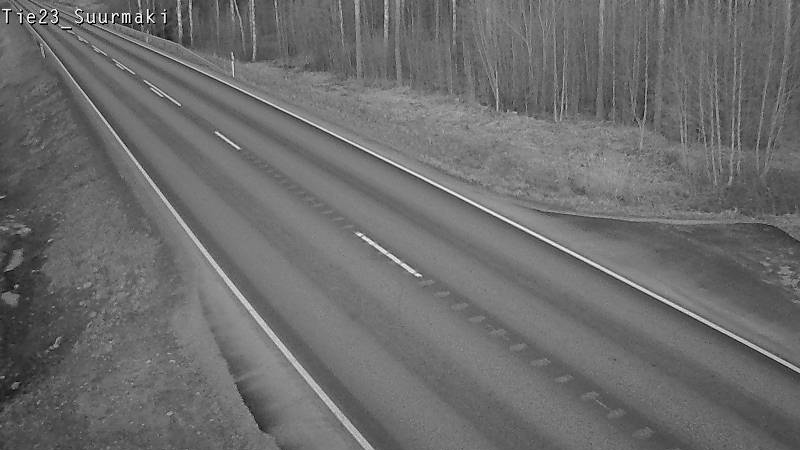 Weather Camera Image Väg 23 Heinävesi, Suurmäki, Heinävesi, Pohjois-Karjala