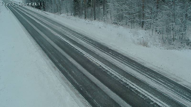 Weather Camera Image Väg 23 Heinävesi, Suurmäki, Heinävesi, Pohjois-Karjala
