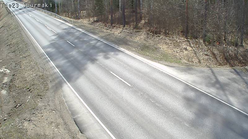 Weather Camera Image Väg 23 Heinävesi, Suurmäki, Heinävesi, Pohjois-Karjala