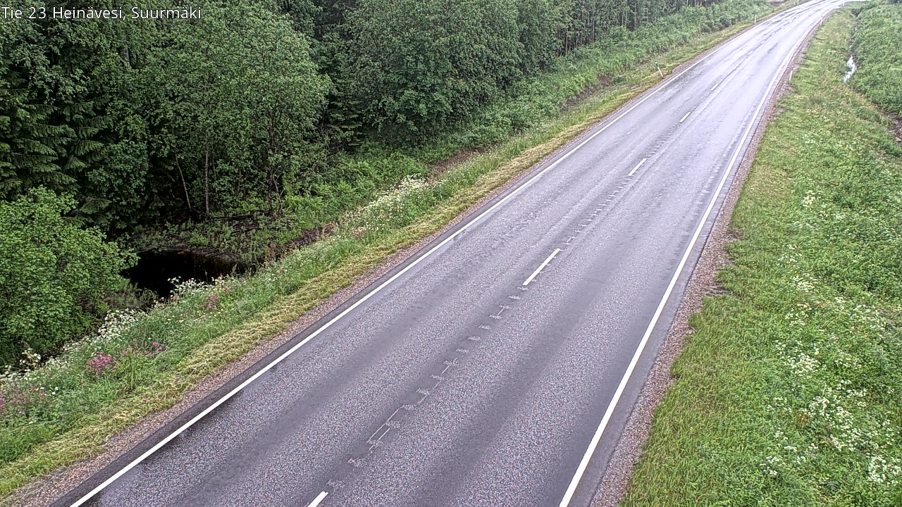 Weather Camera Image Road 23 Heinävesi, Suurmäki, Heinävesi, Pohjois-Karjala