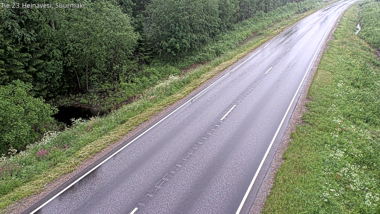Weather Camera Image Road 23 Heinävesi, Suurmäki, Heinävesi, Pohjois-Karjala
