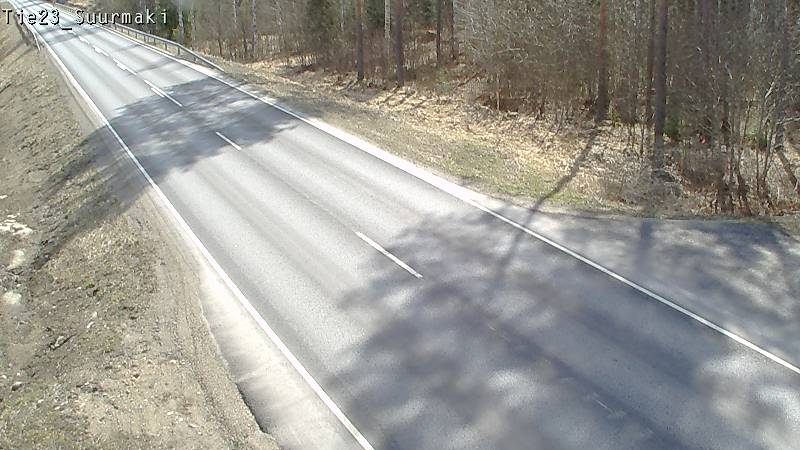 Weather Camera Image Väg 23 Heinävesi, Suurmäki, Heinävesi, Pohjois-Karjala