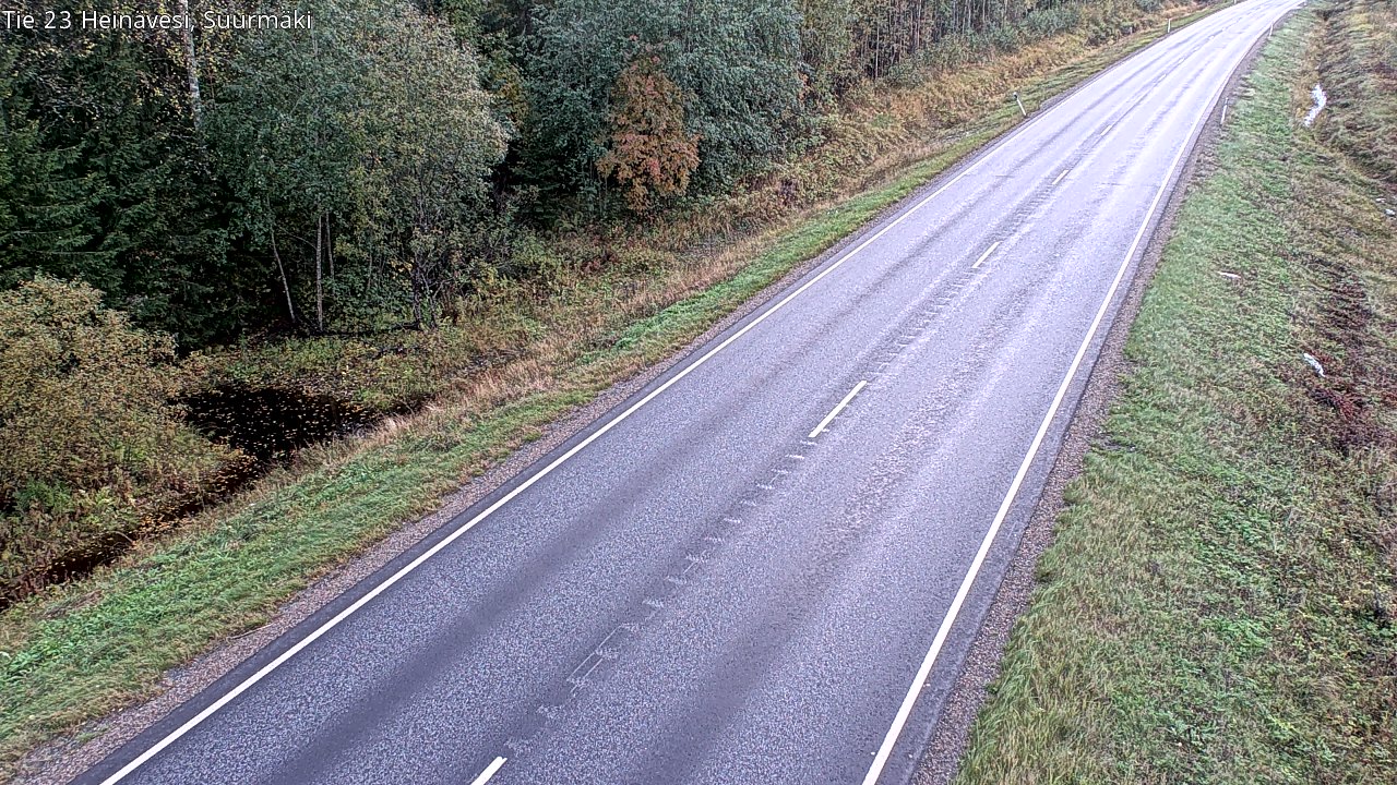 Weather Camera Image Väg 23 Heinävesi, Suurmäki, Heinävesi, Pohjois-Karjala