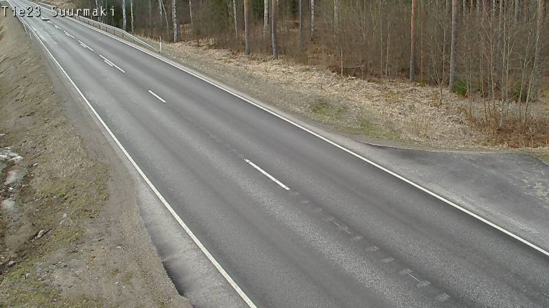 Weather Camera Image Väg 23 Heinävesi, Suurmäki, Heinävesi, Pohjois-Karjala