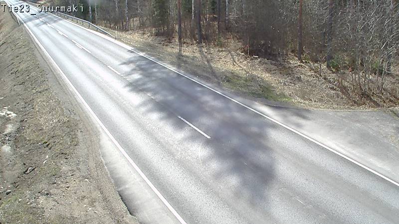Weather Camera Image Väg 23 Heinävesi, Suurmäki, Heinävesi, Pohjois-Karjala