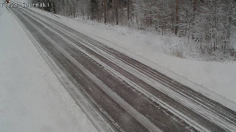 Weather Camera Image Väg 23 Heinävesi, Suurmäki, Heinävesi, Pohjois-Karjala