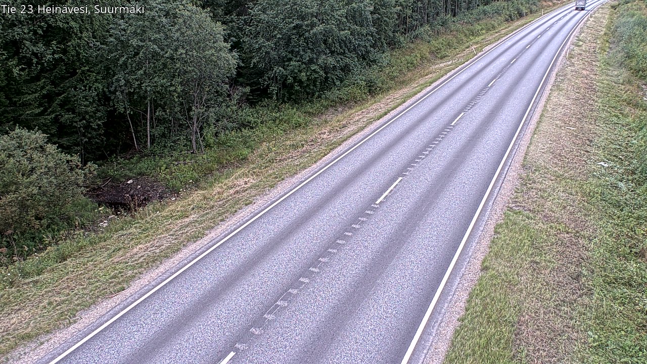 Weather Camera Image Road 23 Heinävesi, Suurmäki, Heinävesi, Pohjois-Karjala