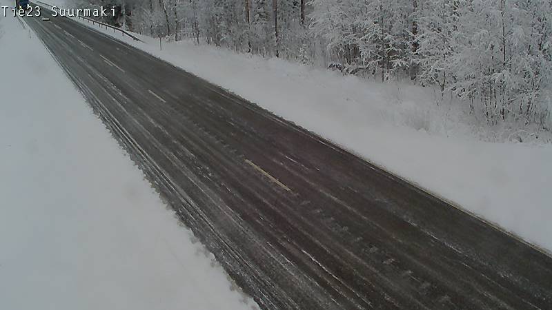 Weather Camera Image Väg 23 Heinävesi, Suurmäki, Heinävesi, Pohjois-Karjala