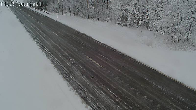 Weather Camera Image Väg 23 Heinävesi, Suurmäki, Heinävesi, Pohjois-Karjala