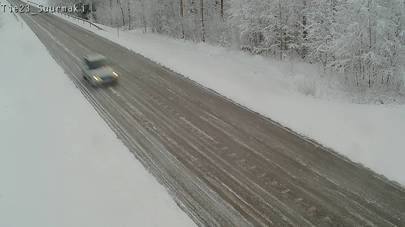 Weather Camera Image Väg 23 Heinävesi, Suurmäki, Heinävesi, Pohjois-Karjala